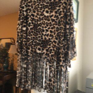 Ladies Casual  Leopard Top